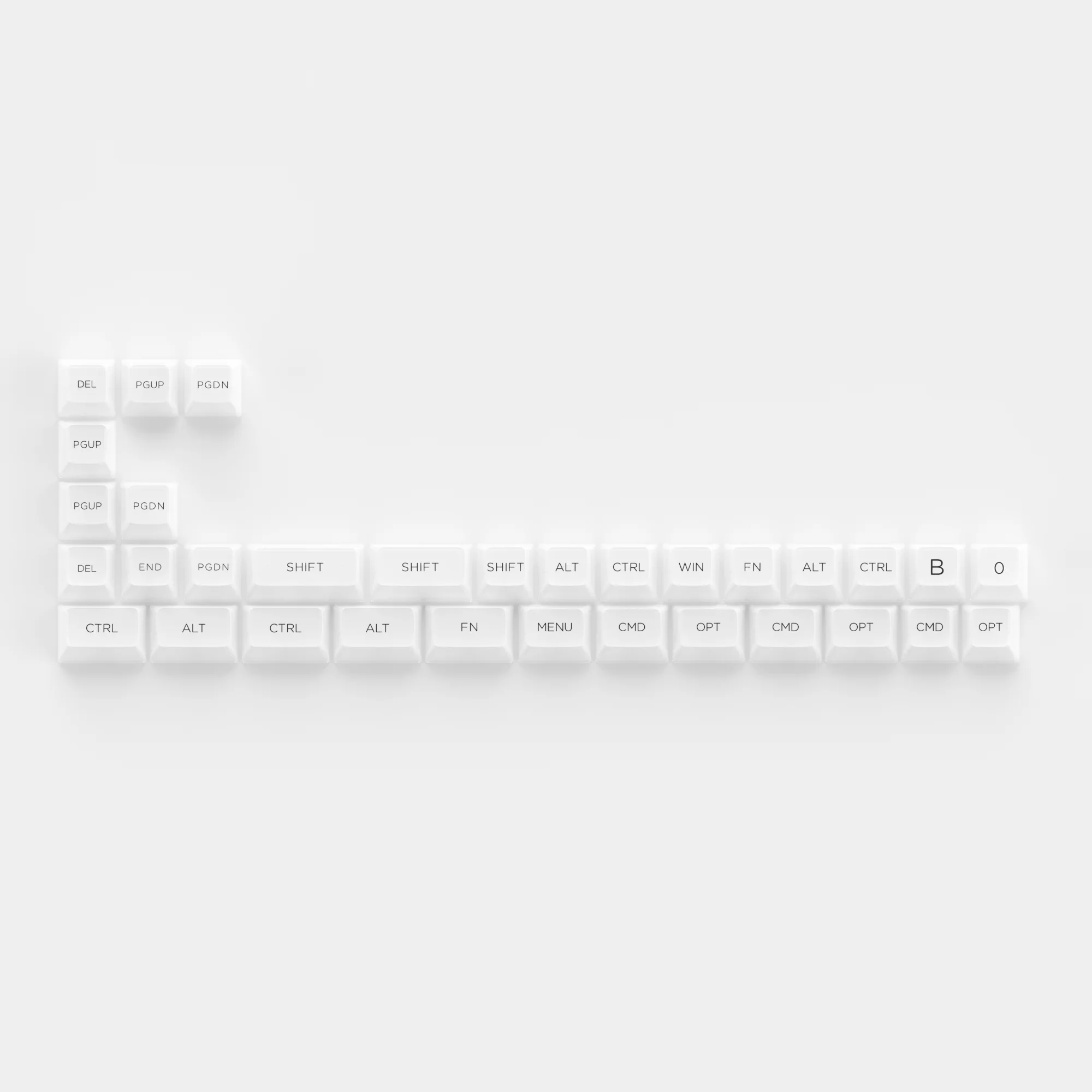 Akko Mechanical keyboard Clear translucent Keycap set Cs jelly Switches Cherry ASA Profile PBT Double shot Keycaps