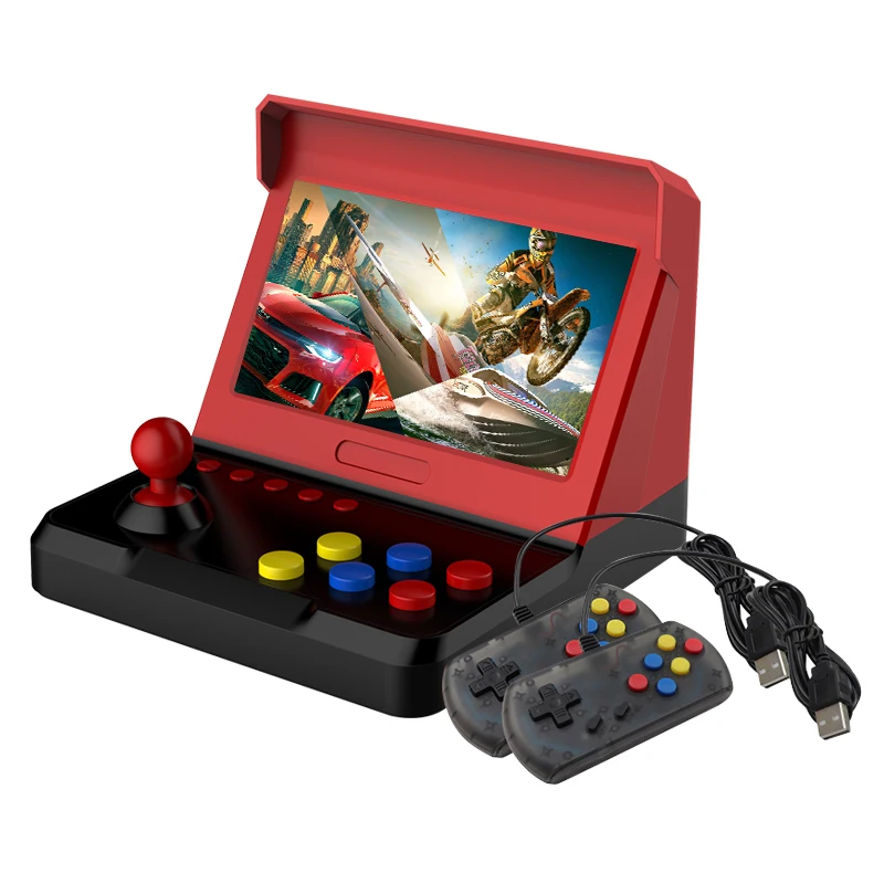 
7 inches Mini Built-In 8000 Retro game console Handheld Game Player output video game console 