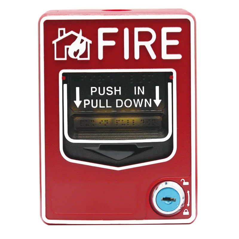 12-24V Conventional fire alarm Manual Call Point Manual Pull Station