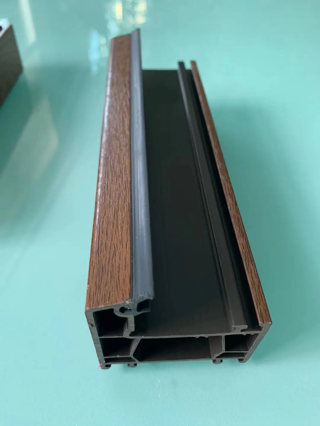 upvc door profile manufacturers asa co-extrusion upvc profile laminated