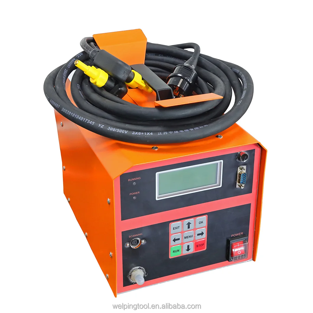 Electrofusion welding machine for PE pipes 20-200mm