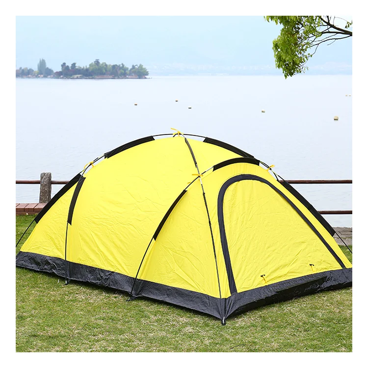 High quality 2 person beach tent camping outdoor waterproof large family hiking tent