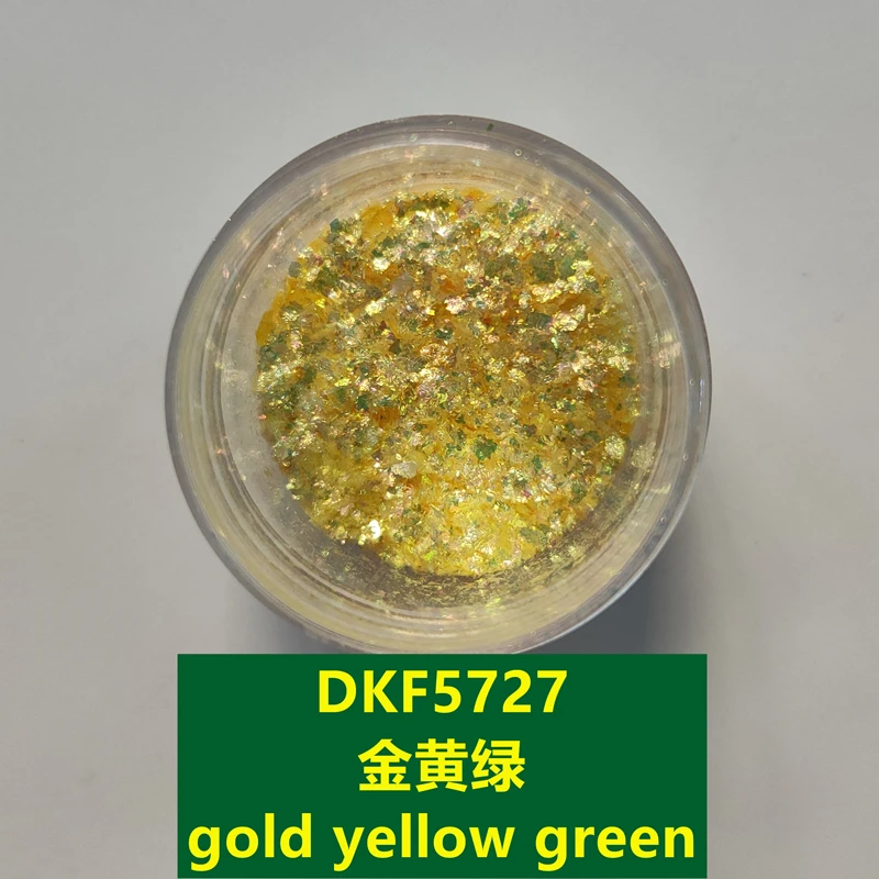 Cosmetic Grade Transparent Chameleon Flake For Nail Art Highlighter Multicolor Pigment Eyeshadow Color Shift Chrome Pigment