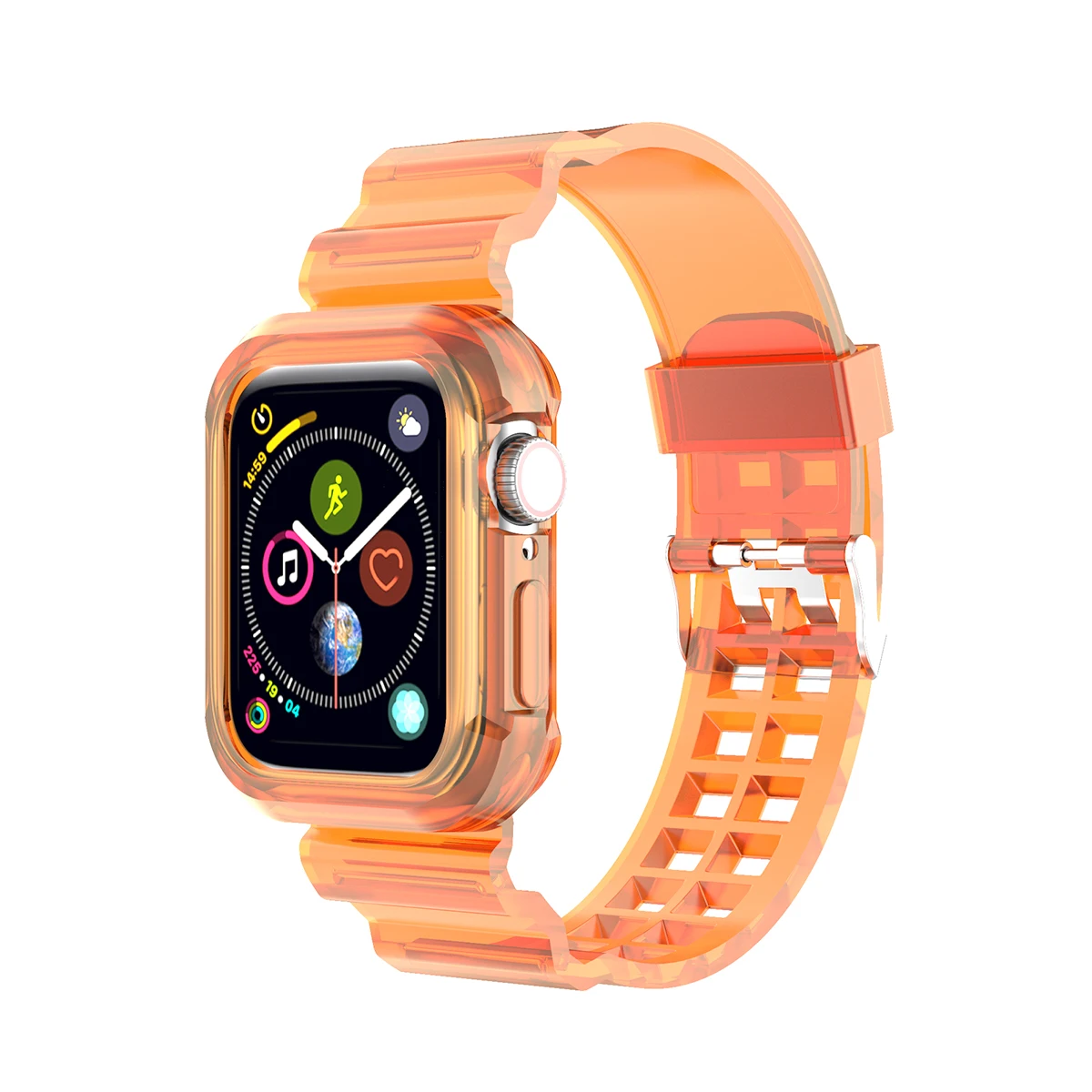 Ремешок с рамкой для Iwatch Series 6 5 4 3 мягкий ремешок из ТПУ часов Apple Watch