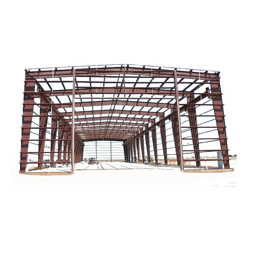Prefab low cost structural steel warehouse  workshop industrial hangar steel structure prefabricated  for sale