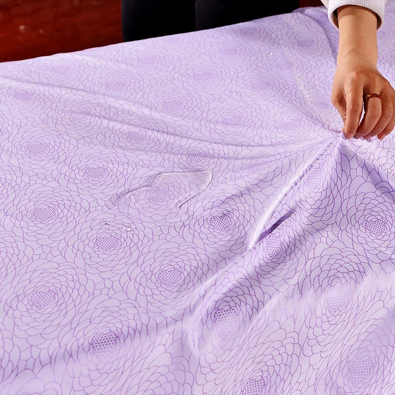 
Solid White Purple Pink Oilproof Waterproof Salon Spa Massage Sheet for Massage Table Chair 