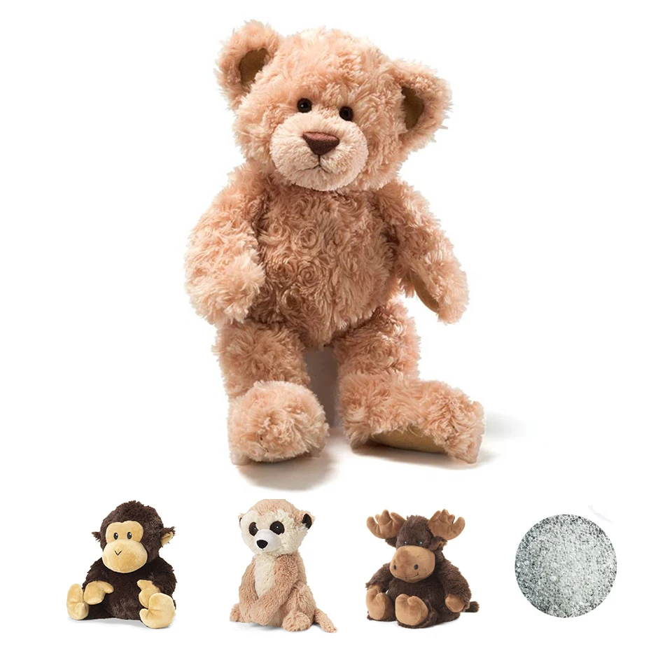 2024 New Design Custom Animals Anxiety Sensory Soft Heating Weighted Stuffed Animals For Kids