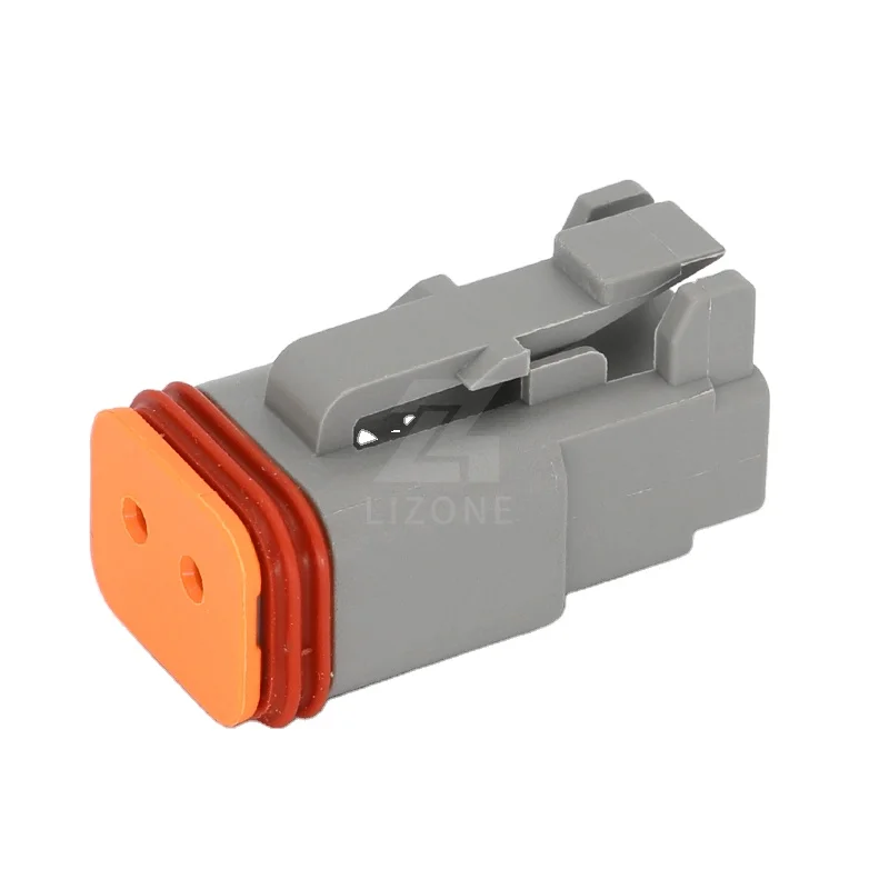 DT06-2S 2 pin female Deutsch dt series automotive waterproof connector DT06 auto electrical connector