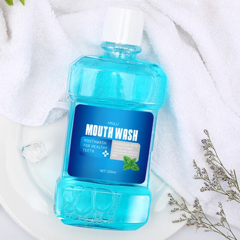 OEM /ODM Factory Supply Mouthwash Mint Flavor Coconut Oil Pulling Mouth Wash With Best Price