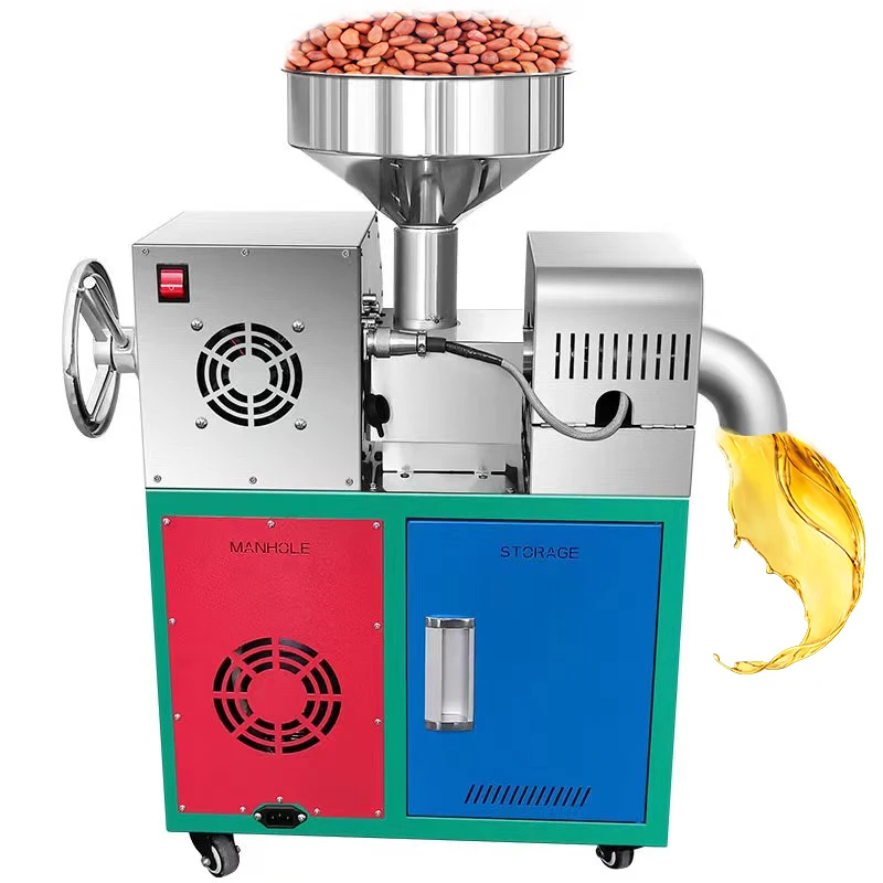 Home Commercial Use Oil Press Machine Vegetable Seeds Sunflower Oil Extractor Automatic Machine New Product 2020 Provided 40