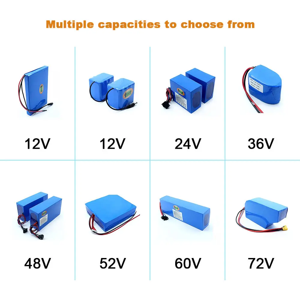 Custom High Capacity 18650 Lithium Ion Cell 36v 37v 10Ah 20Ah Li-ion Battery Pack CE Certification