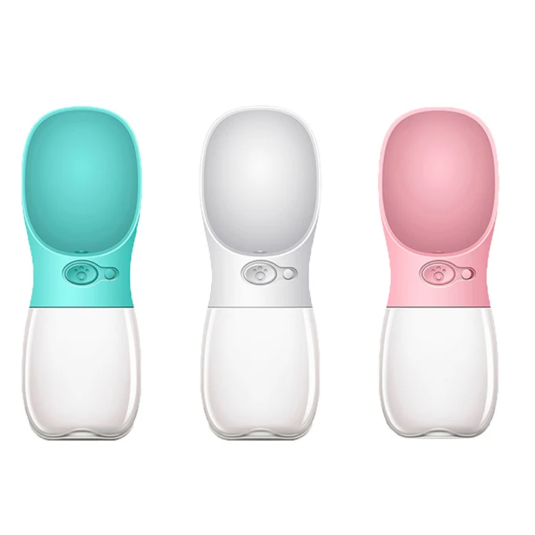 Диспенсер-фонтанчик для домашних животных, пластиковая дорожная бутылка для питьевой воды, маленькая миска для кошек, собак и еды