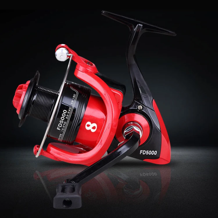 KEWOTE High Speed Fishing Reels G-Ratio 5.0:1 Bait Folding Rocker spinning wheel fishing reel carpa molinete de pesca