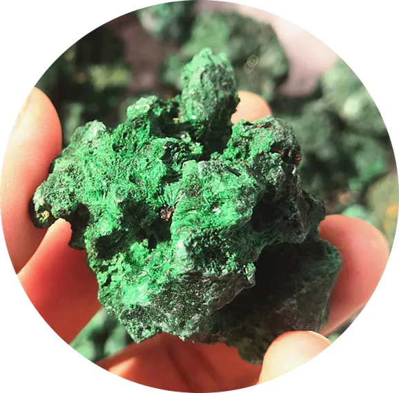 Top Quality Natural Crystal Stones Mineral Specimens Rock Malachite Stone For Sale