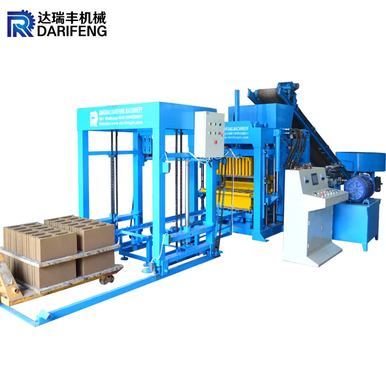 QT4-18 concrete hollow bricks block making machine price in oman fully automatic hydraulic machine for blocks of construction