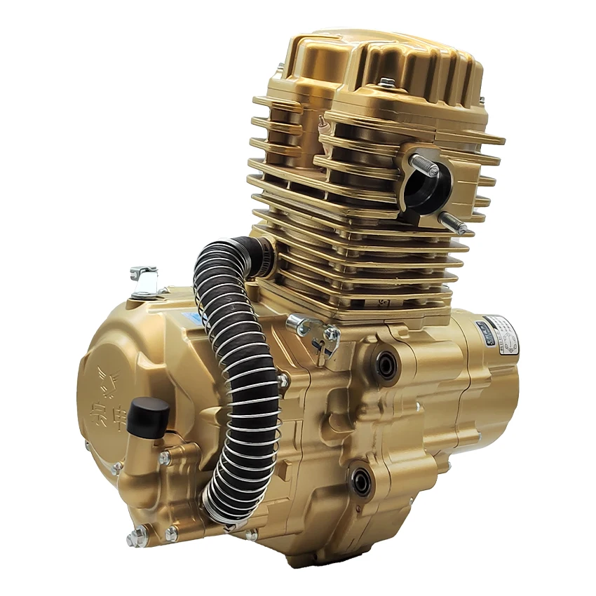 Wholesale Motorcycle Tricycle CG200cc Water-Cooled Complete Set Engine Manual Wet Clutch 5 Forward Gear Single Cylinder 4-Stroke