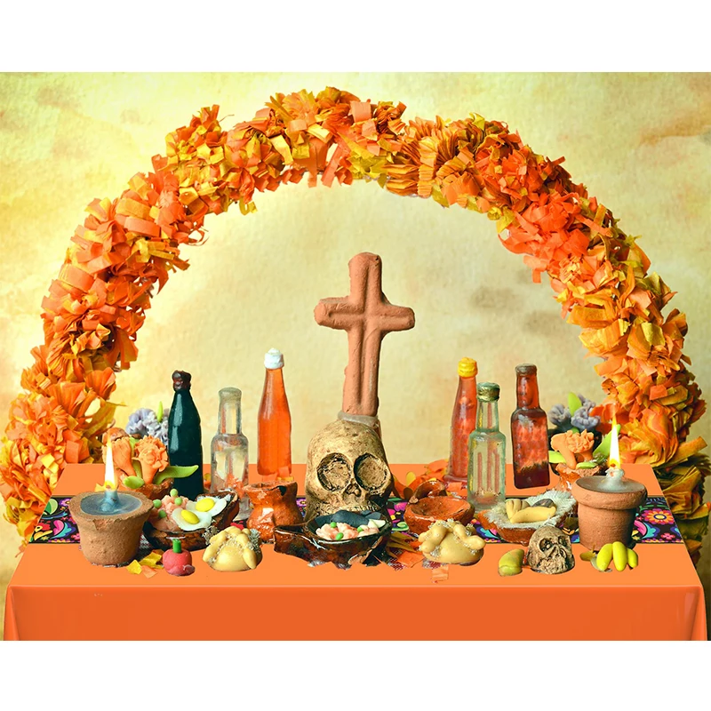 Factory Directly Cheap Price Custom Design Any Sized Vivid Color Mexican Decorations Tablecloth Table Cloth for Party