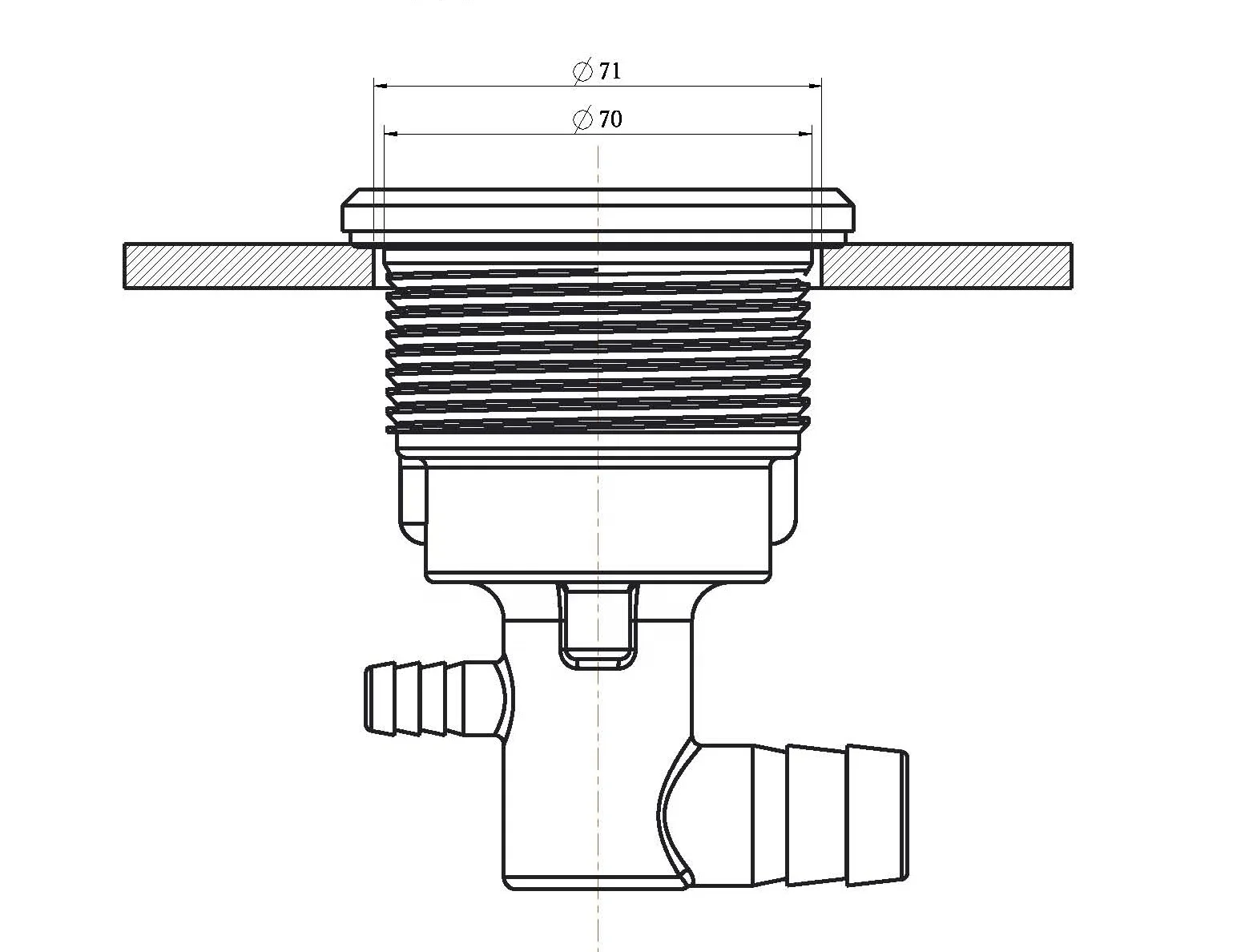 Mini Storm Hot Tub Spas Directional Plastic Stainless Steel 3.5 Inch Jet
