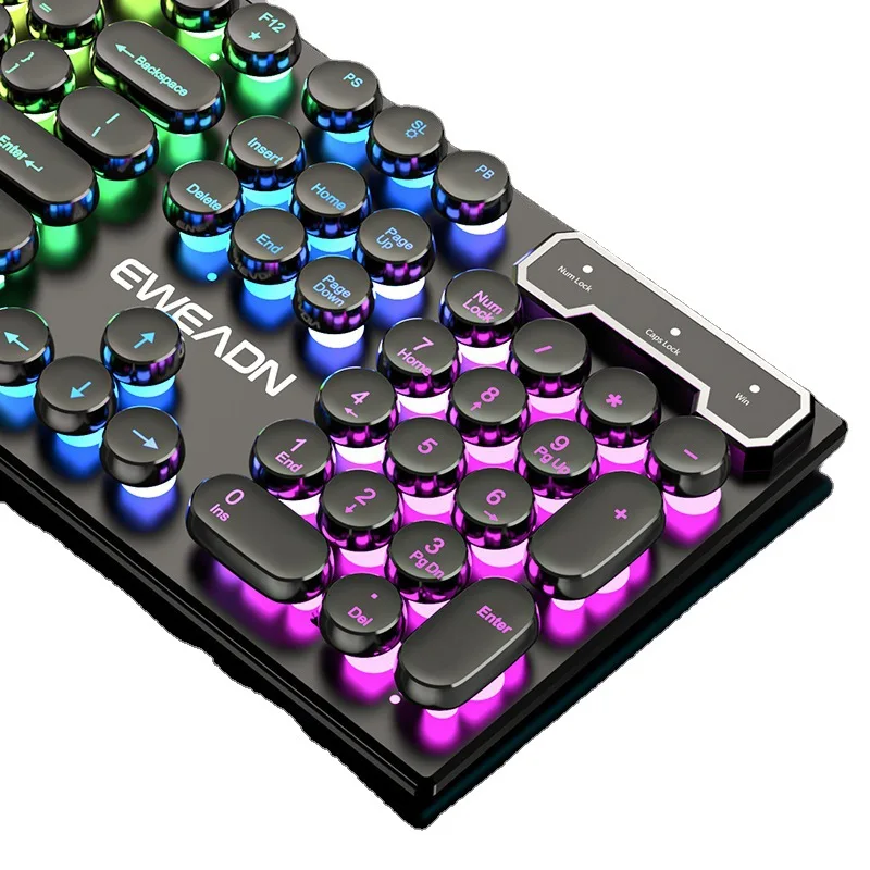 2023 Hot Sales Wired Rgb Backlit Gaming Keyboard And Mouse Combo Waterproof Ergonomic Mechanical Keyboard For Gamer
