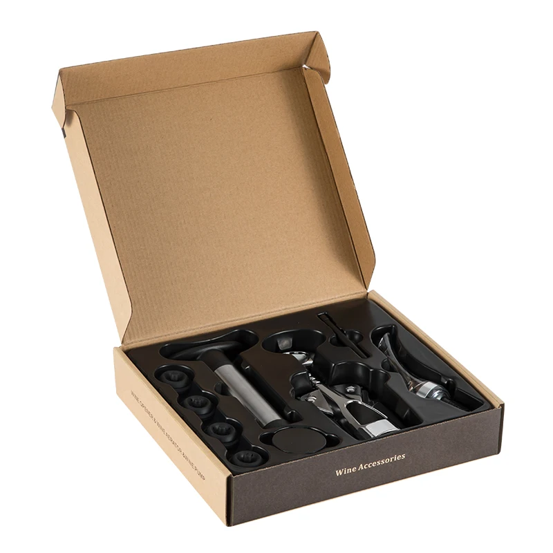 
New products wine accessories gift set air pressure wine bottle opener set wine corkscrew kit 