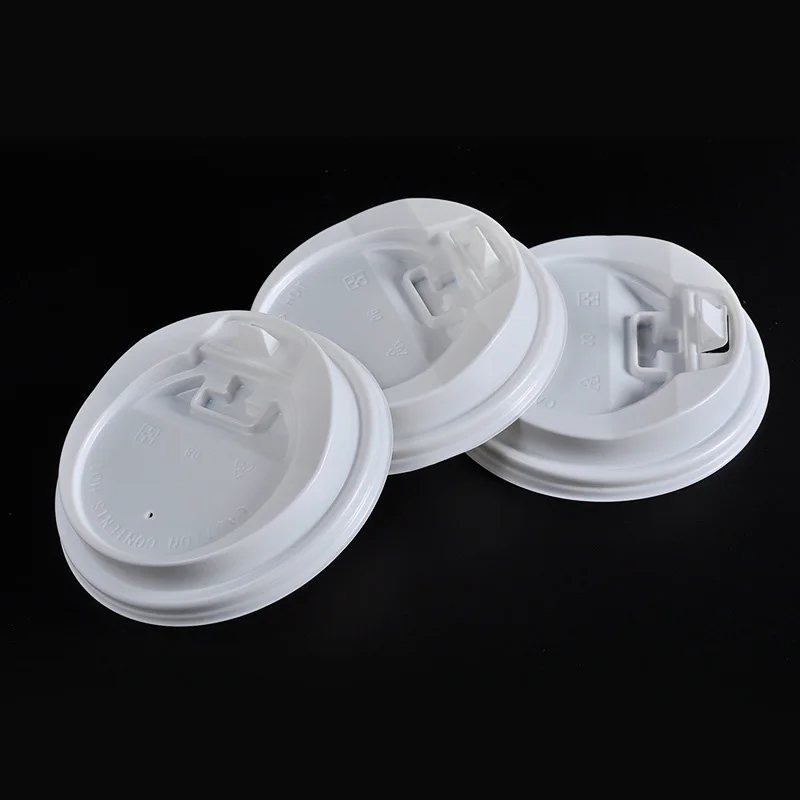 90mm black & white lock lids PS PP PLA manufacture cheap price