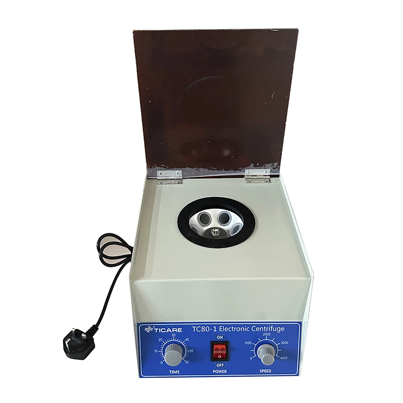 Медицинская центрифуга для больницы 20mlx6, 4000 об/мин, низкоскоростная медицинская центрифуга, TC80-1