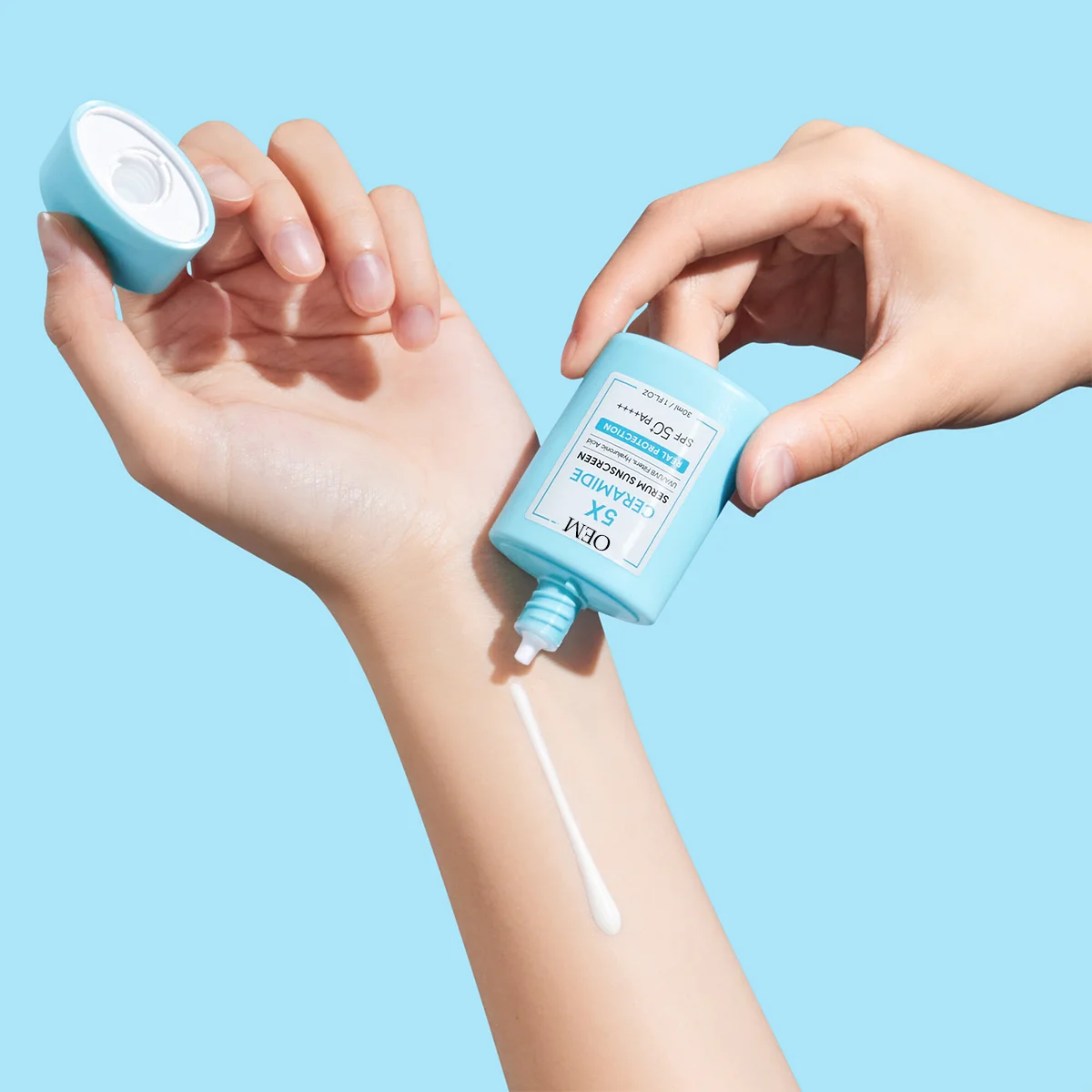 Sunscreen 5X Ceramide Serum Sunscreen Stick SPF50 PA++++ Skincare Sunblock Skin Barrier