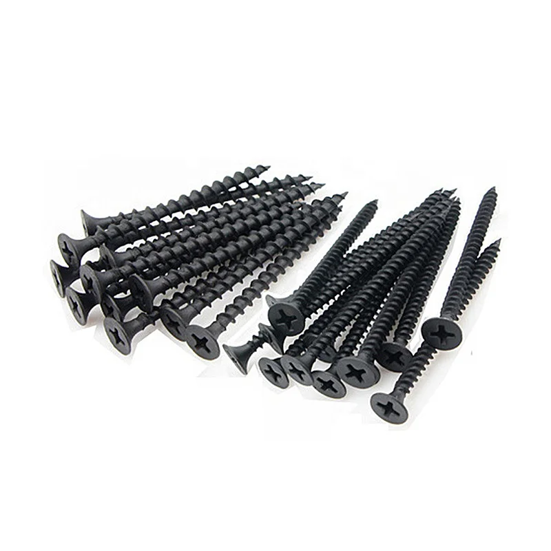 black phosphate drywall wood screw