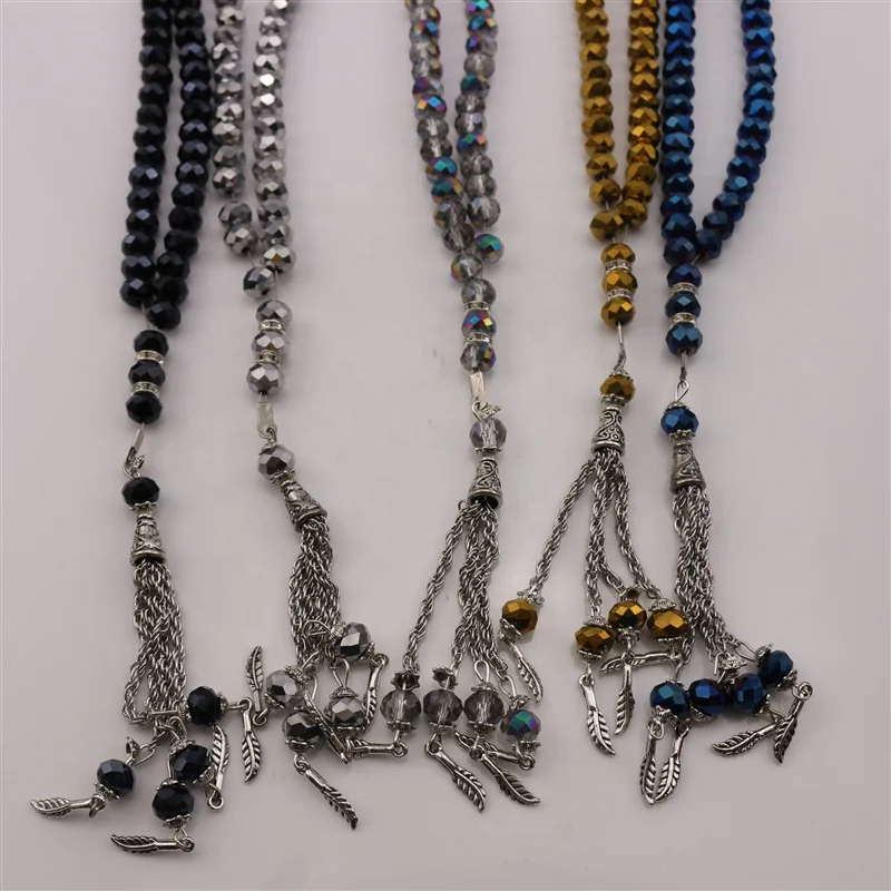 Hot Selling Crystal Beads Rosary Muslim Necklace ROSARY BEADS