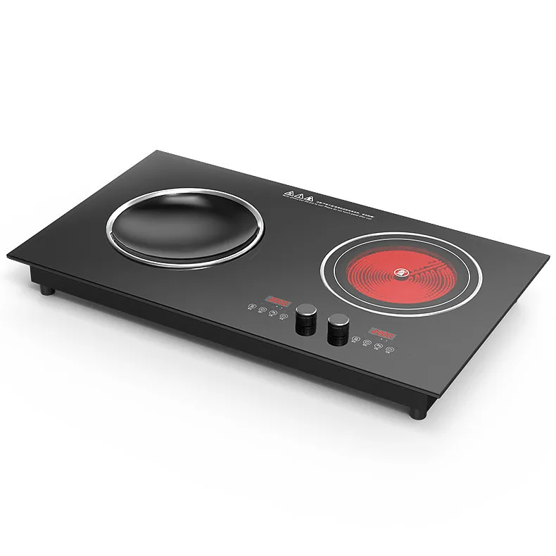 Electronic Stove Ceramic 4 Electric Hotplate Cooker with Electric Stove with Germany IGBT CE EMC Built in Hob 4 Zone Household
