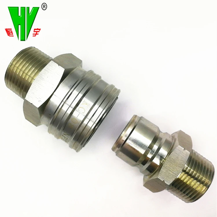 High quality hydraulic fit coupling stainless steel hydraulic hose quick coupling