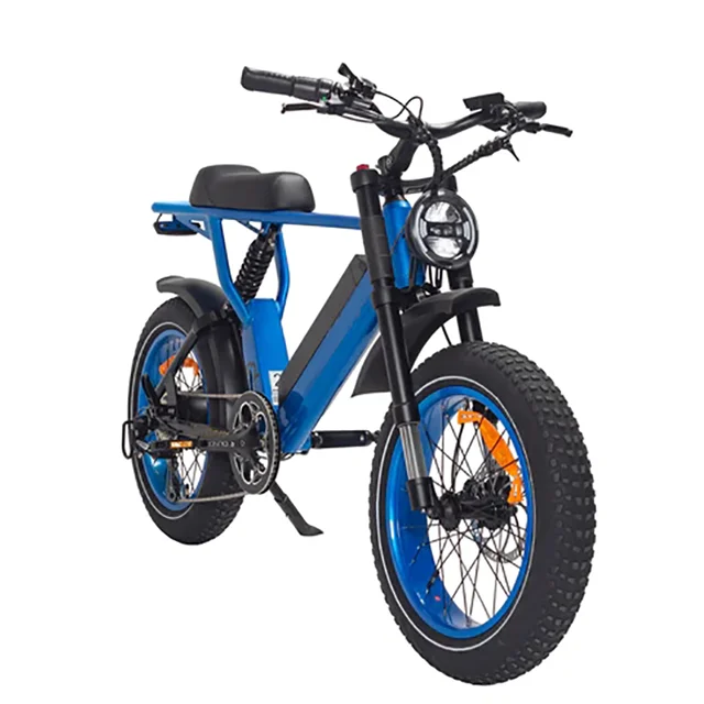 electric dirt bike moped fat tire electric bike bicycle 48v 1000w for adults 52V 1500W electric dirtbike