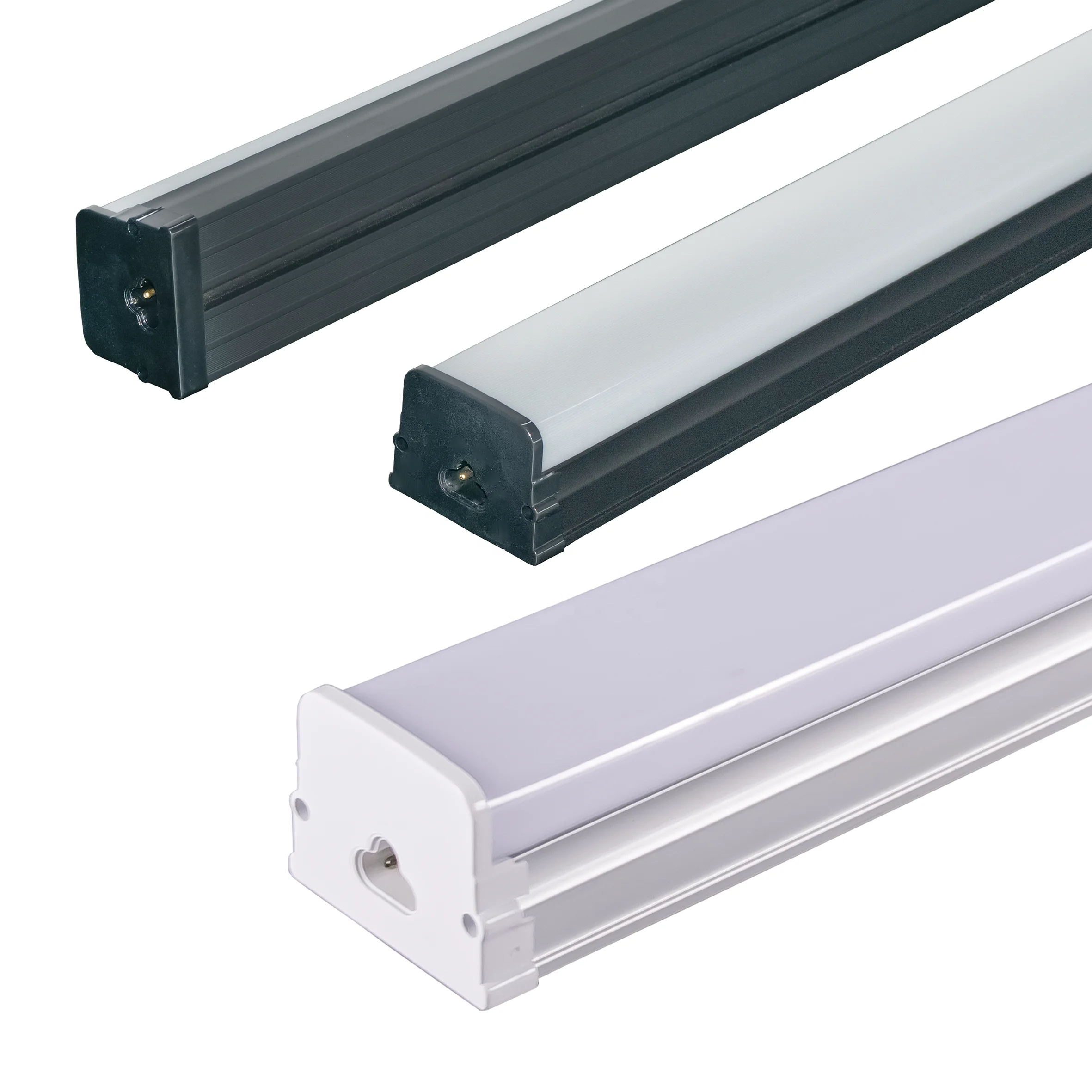 3 CCT Dimmable Linkable LED T15 Bar Light Balck/Silver 600/1200/1500mm tube light Led Batten light