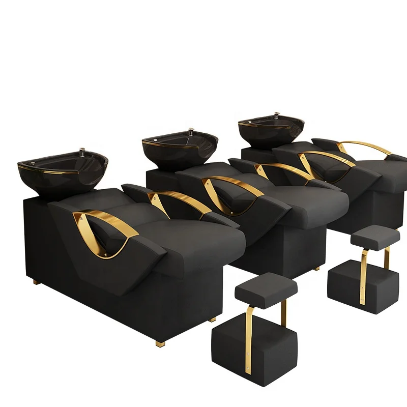 Factory direct sales washing chair barber shop hair salon special shampoo bed