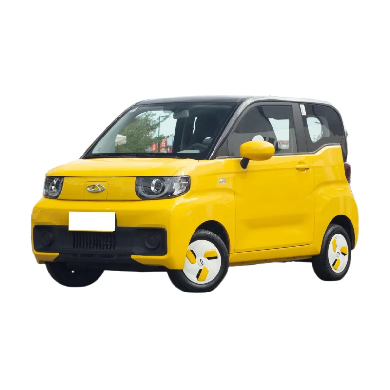 2023 hot selling long battery life Chery Mini QQ Ice Cream 4 Seats mini electric car electric car adult small ca