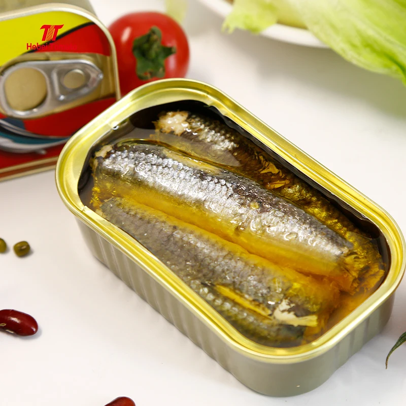 Manufacture 125g*50tins Cheap Canned Sardines Morocco Exports