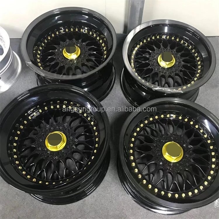 
Hot selling High quality 15 to 26 inch 3 pieces forged split wheel customized bbs rs alloy wheel for BMW e24 e30 e34 e36 e38 