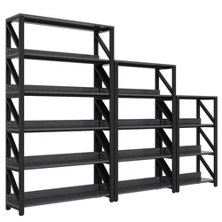 Living Room Furniture Display Shelf Corner Divided Bookshelf Bookcase With Baffle