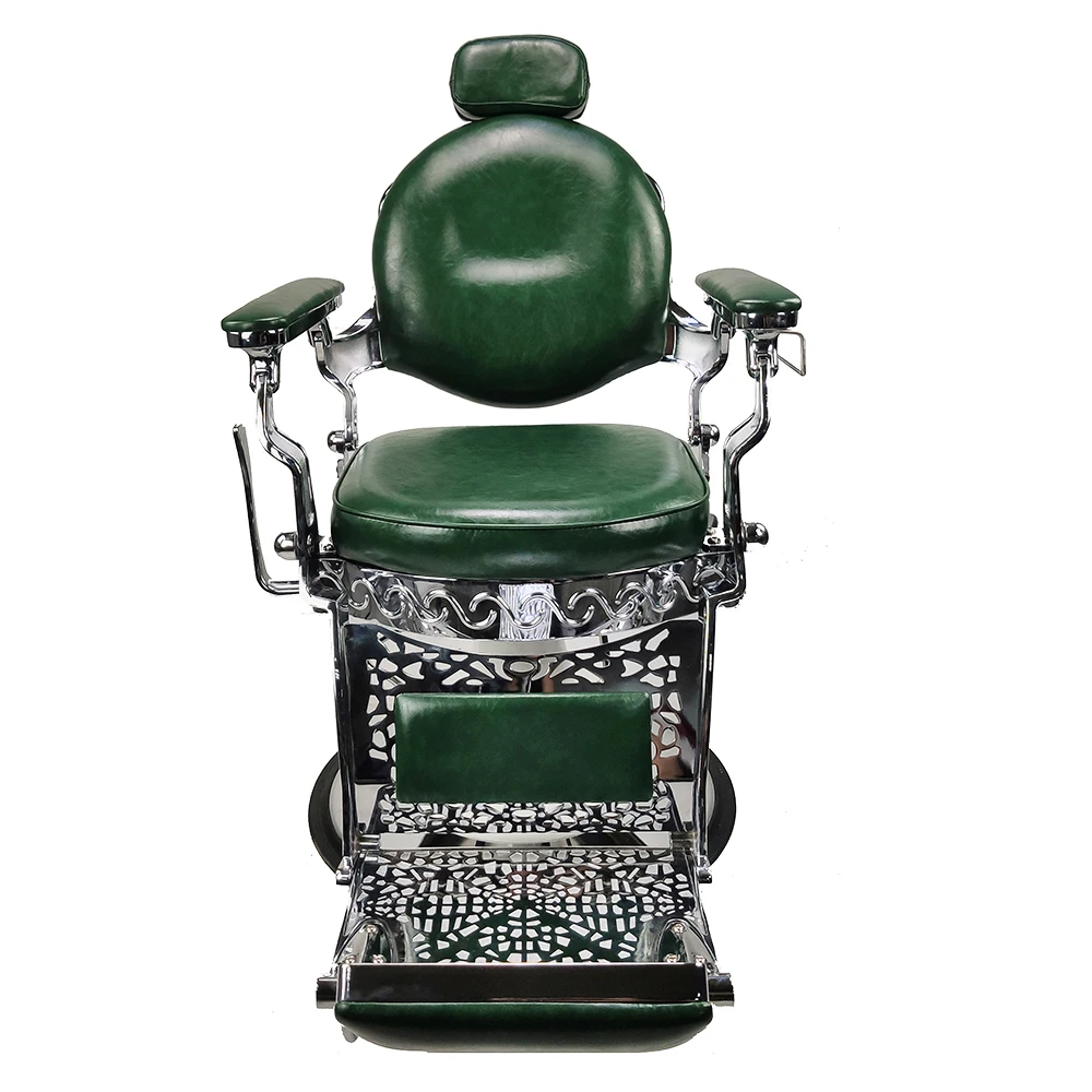 DTY modern new style barbershop saloon equipments recline hydraulic pump man barber chair for sale cheap