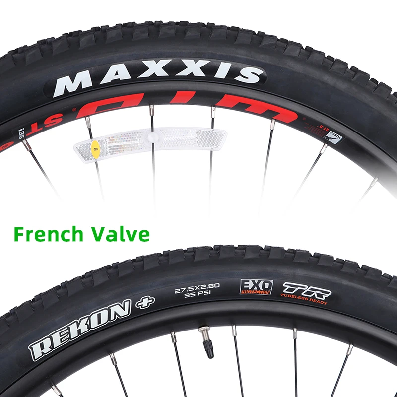 2022 Новинка 27 5 г. колеса для горных велосипедов MAXXIS EXO Складные шины WTB вакуумный обод горные MT400 центральный замок дисковый тормоз колесная пара