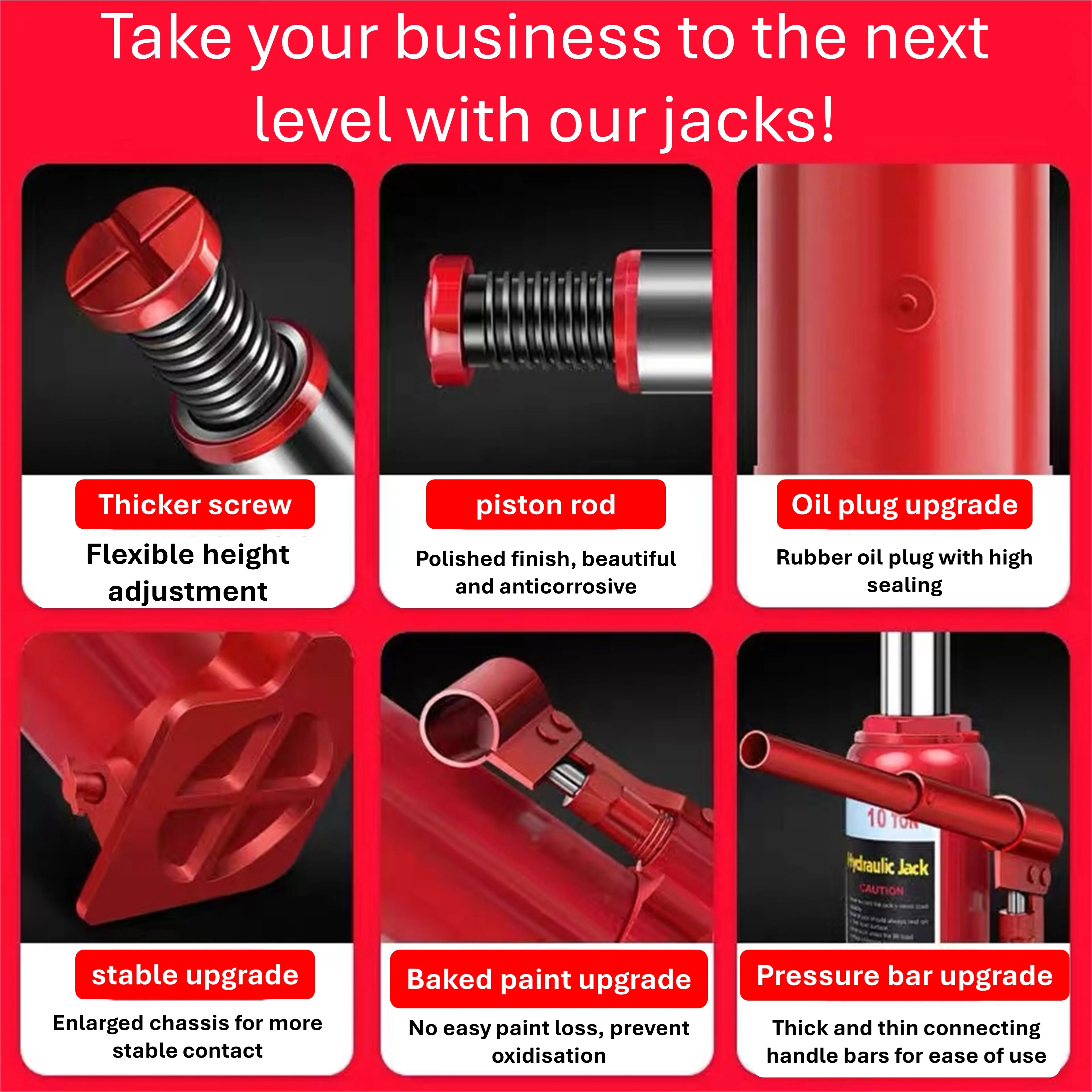 50 tons hydraulic cylinder jack for trailer labor saving arm jack