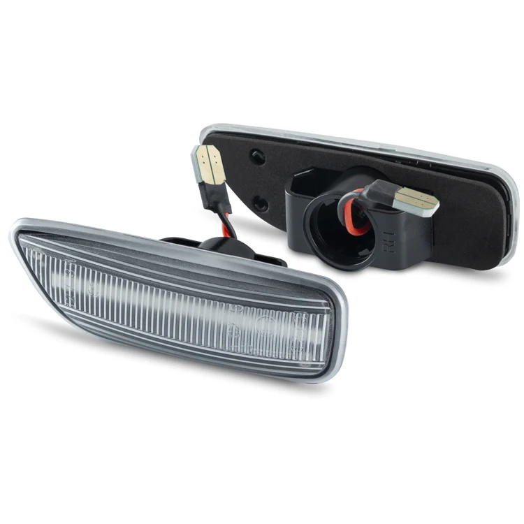 High Quality No Error Clear/Smoked/Orange Lens Sequential LED Side Marker Turn Signal Light For Volvo S60