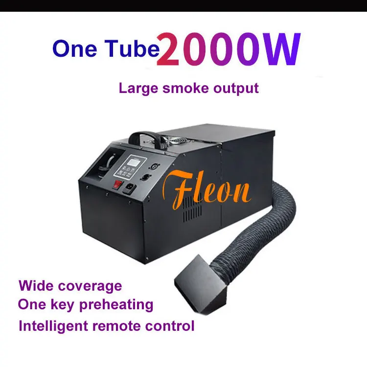 2 Tubes 3000w Stage Effect Smoke Machine Dmx Water Fog Smoke Machine Total 4600w Powerful Ground Fogger  Low Fog Machine