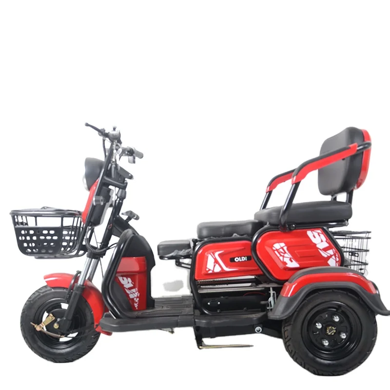 China manufacturer  electric tricycle low price import three fat wheel for passenger adult