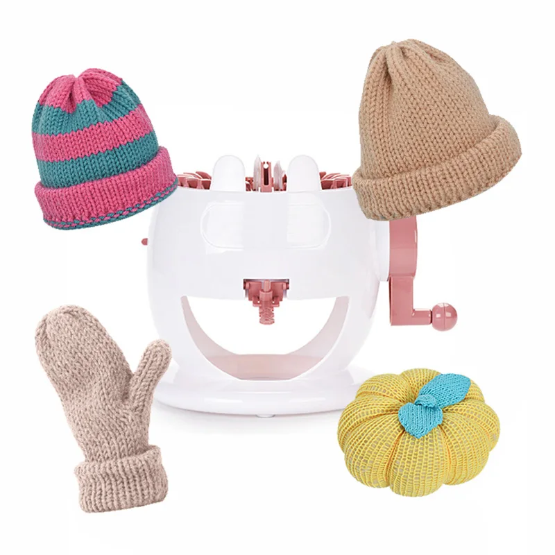 OXGIFT Wholesale children hand wool gloves sock hat circular knitting machines price for home