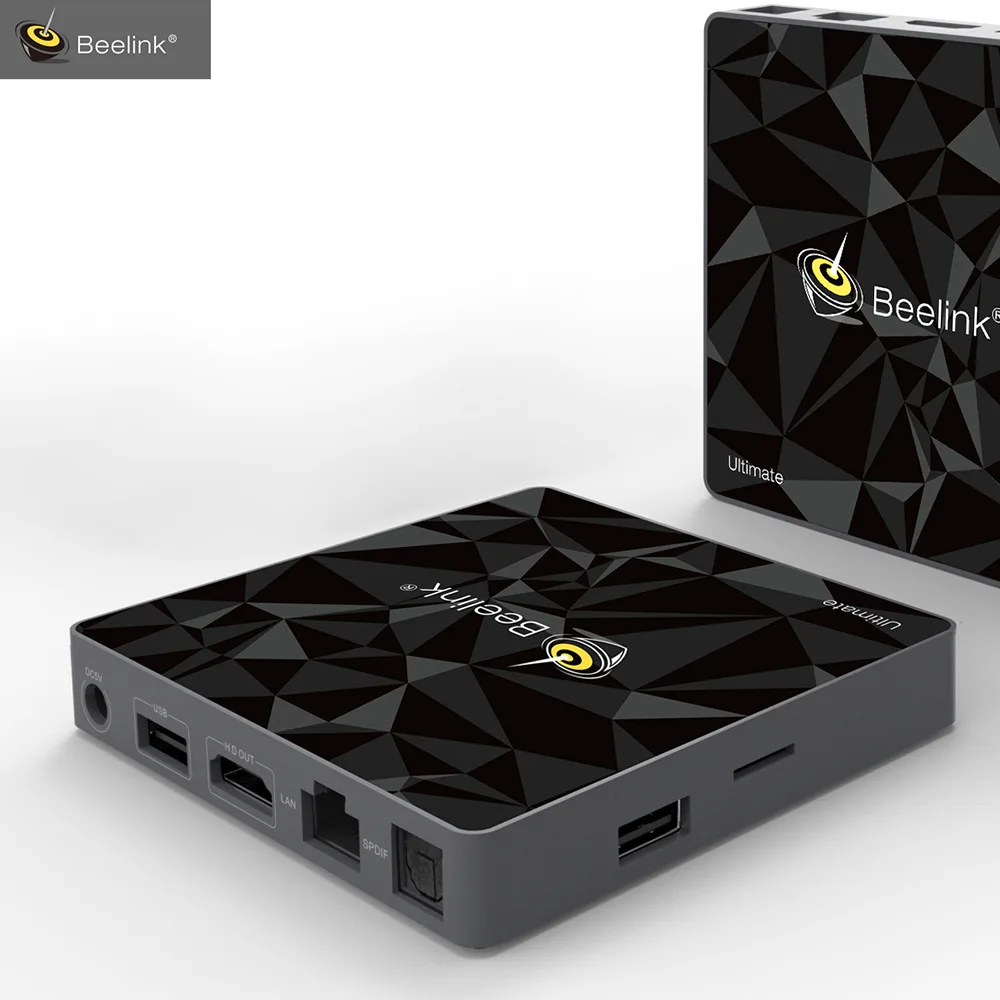 
Beelink GT1 Ultimate Best Android TV Box Set Top Remote Control Blue Tooth WiFi UHD 4K RAM 3GB ROM 32GB 