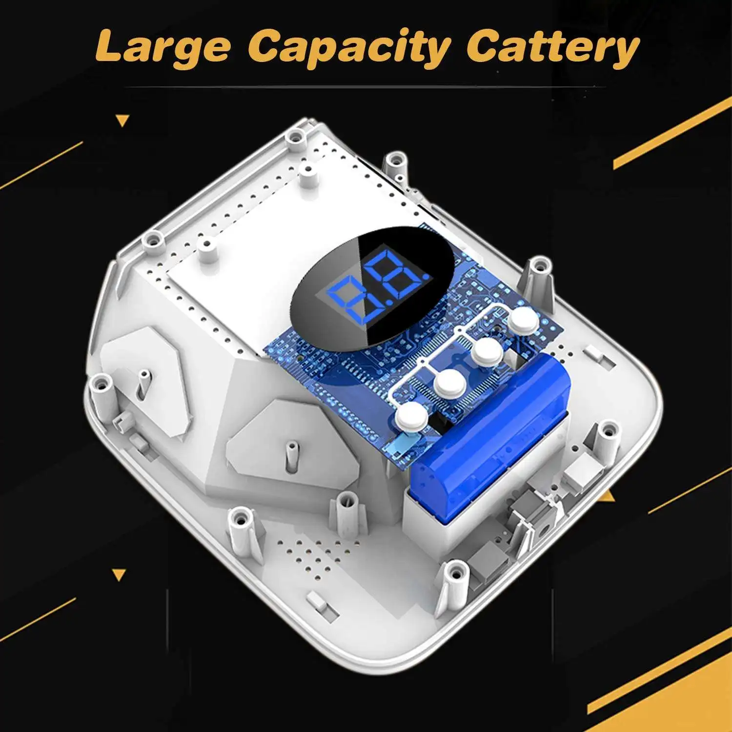 S50 Square UV Led Nail Lamp Rechargeable