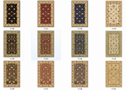Grade Customized 100% Viscose Silk Carpets and Rugs for living room