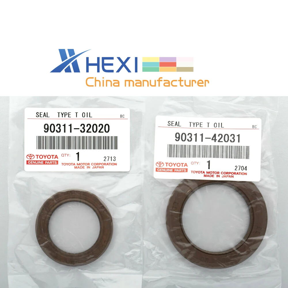  90311-42031 90311-32020 комплект уплотнений коленчатого вала переднего для TOYOTA запчасти на вторичном рынке 42*60*7 42x60x7 32x46x6