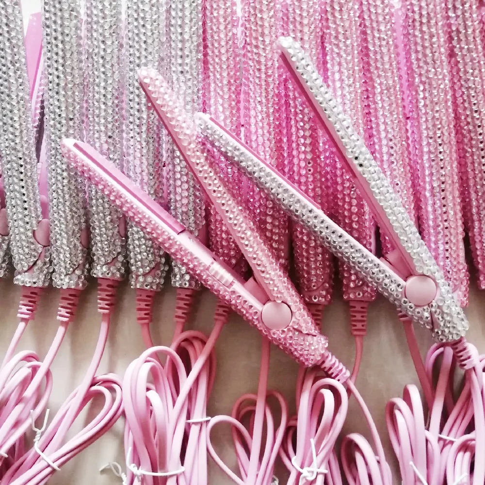 Cheap Price Flat Hair Straightener Curler Portable Traveling Electric Mini Flat Iron Hair Straightener hair styling tools